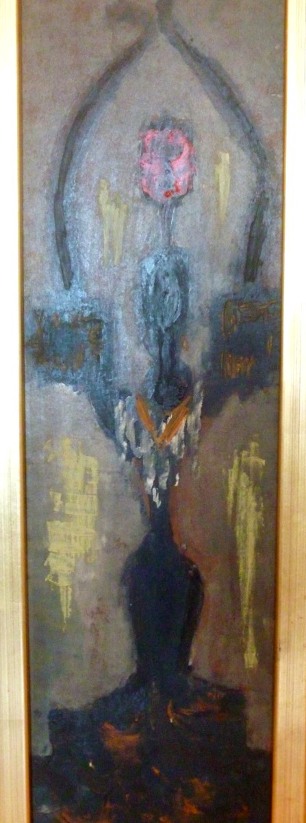 Charles Kiffer (1902-1992), La danseuse de Flamenco, huile sur carton, signée, encadrée