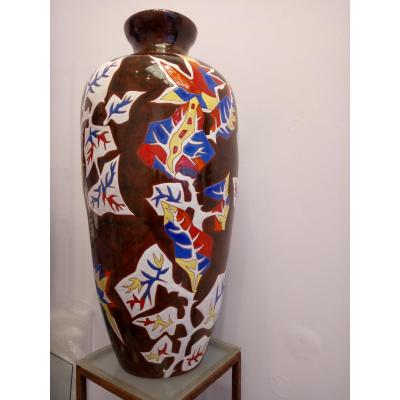 Jean Lurçat (1892-1966), Large Ceramic Jar Numbered And Signed