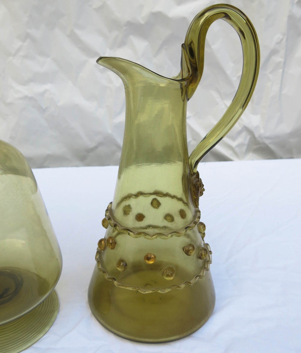 Roemer Service In Murano Glass, 1950s.-photo-4