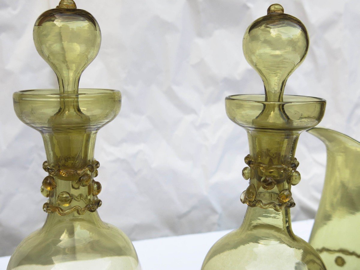 Roemer Service In Murano Glass, 1950s.-photo-6