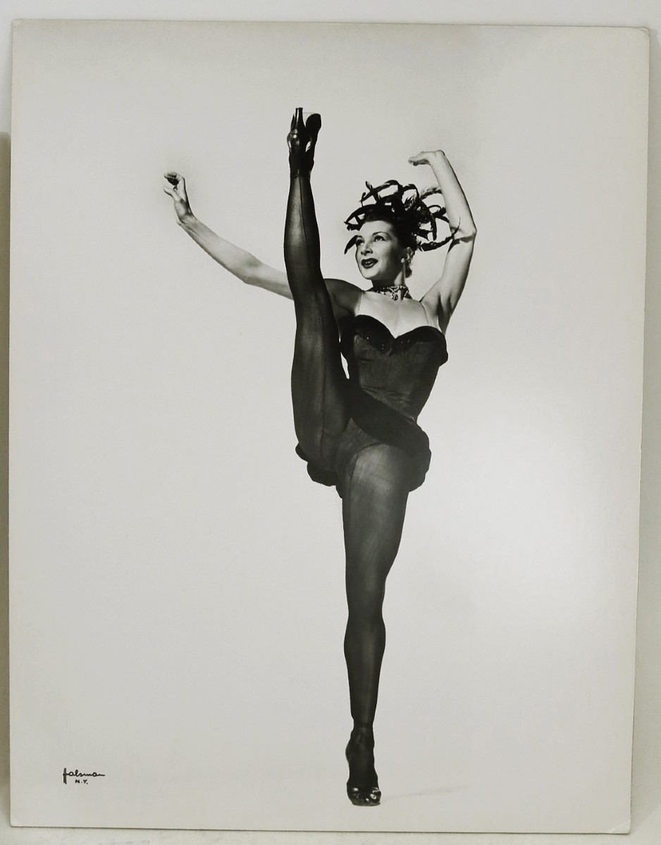 Colette Marchand By Philippe Halsman. New York 1950. Five Vintage Prints.-photo-3