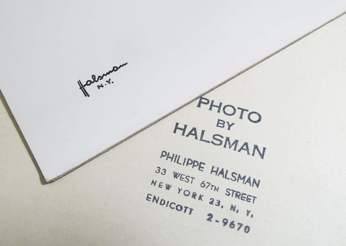 Colette Marchand By Philippe Halsman. New York 1950. Five Vintage Prints.-photo-5