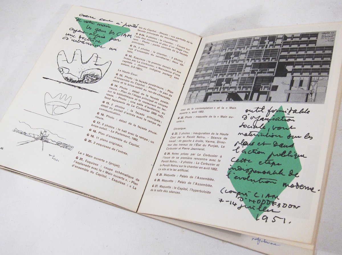Le Corbusier: Exhibition Catalog, Paris 1962. Printed By Mourlot.-photo-4