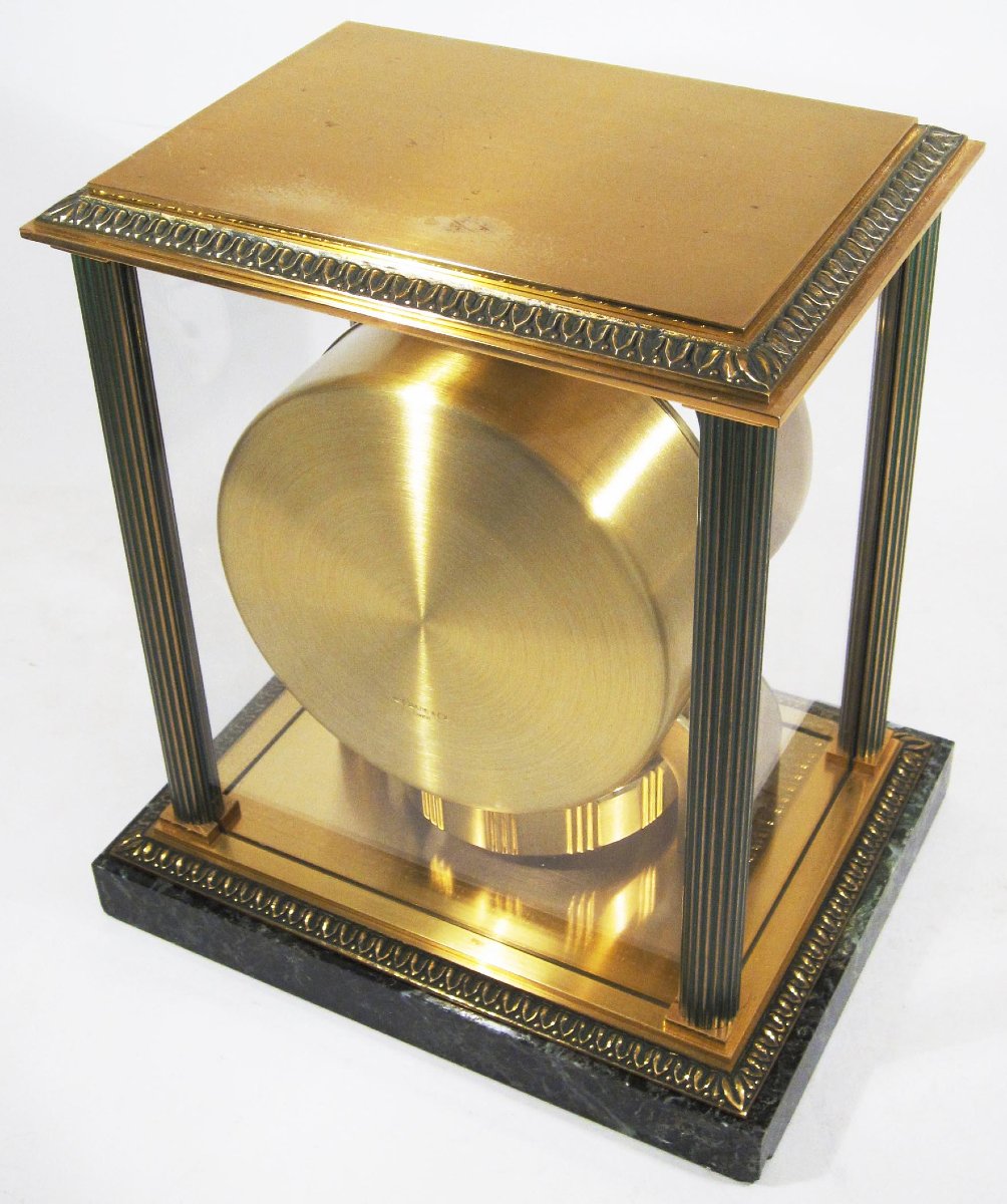 Pendule Atmos Jaeger-LeCoultre, modèle Vendôme. Socle marbre. 1963.-photo-1