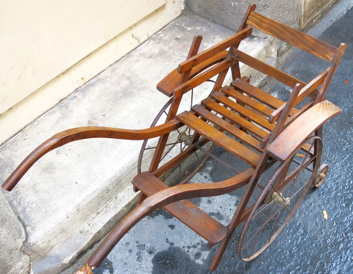 Dog Cart For Child Or Doll. 1900.-photo-3