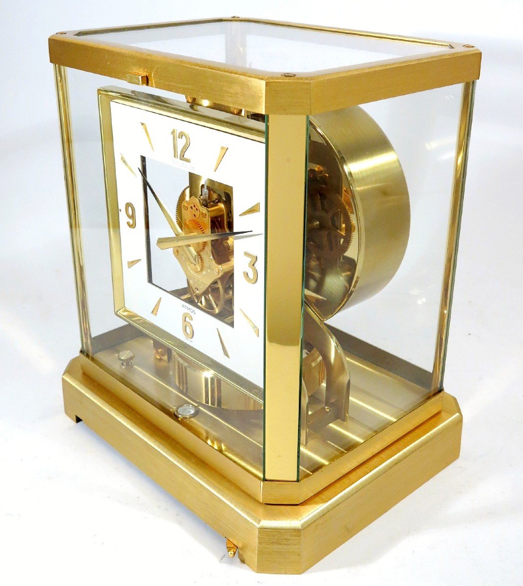 Pendule perpétuelle Atmos Jaeger-LeCoultre. Modèle VIII, vers 1970.-photo-1
