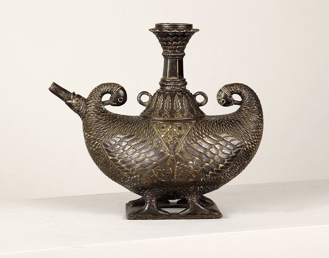 Persian Pilgrim Gourd, 19th Century