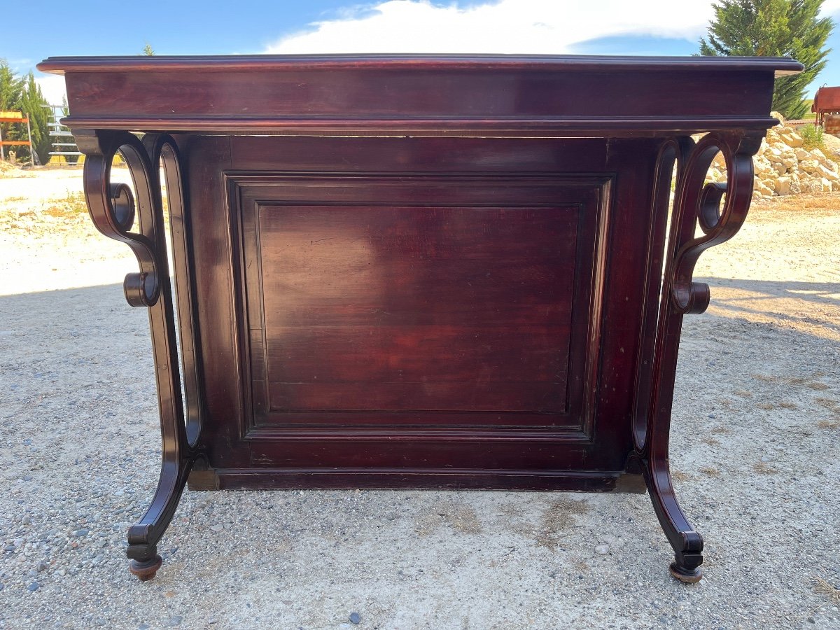 Console En Hêtre Courbé De Thonet Circa 1890-photo-3