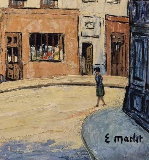 Elisée Maclet "rue De Montmartre"-photo-3