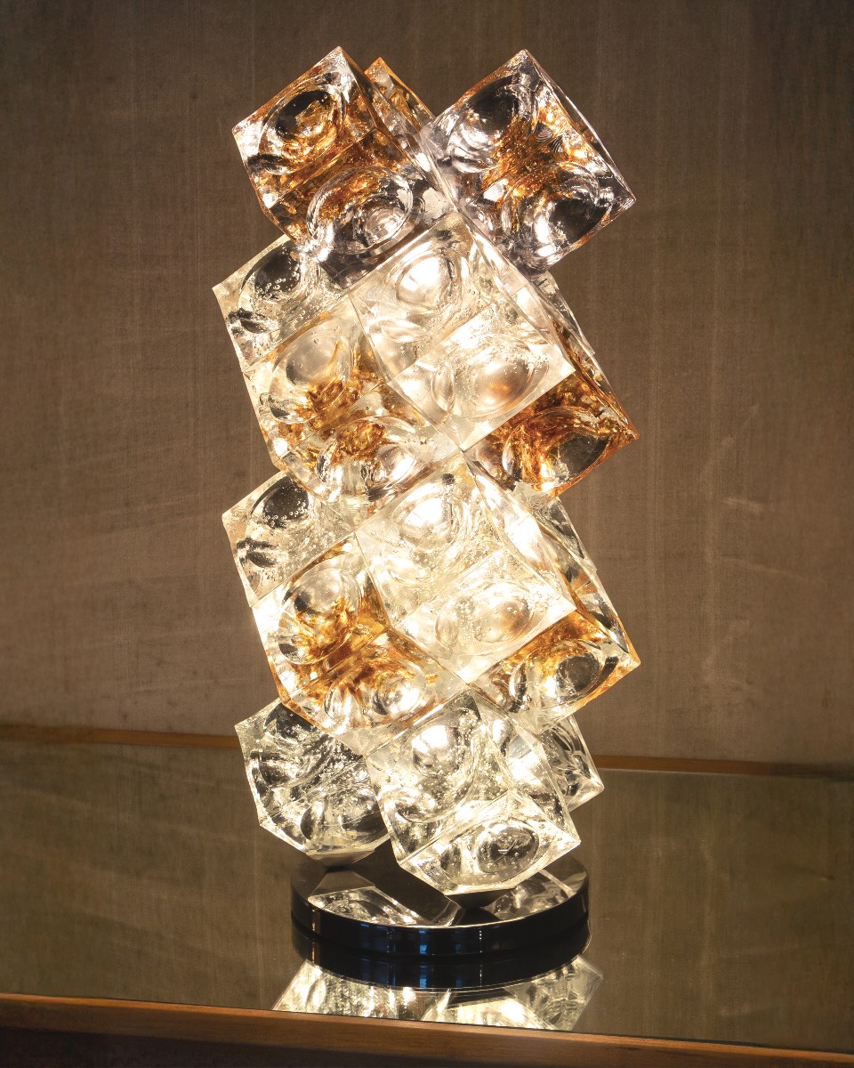 Albano Poli For Poliarte, "stella" Table Lamp, 1960s-photo-3