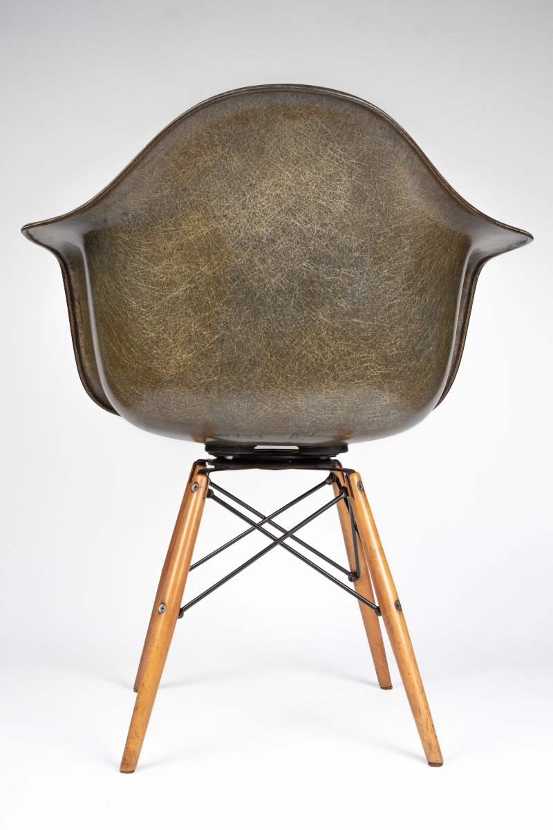 Paw Armchair By Charles And Ray Eames, Manufactured By Zenith Plastics, Herman Miller Edition-photo-4