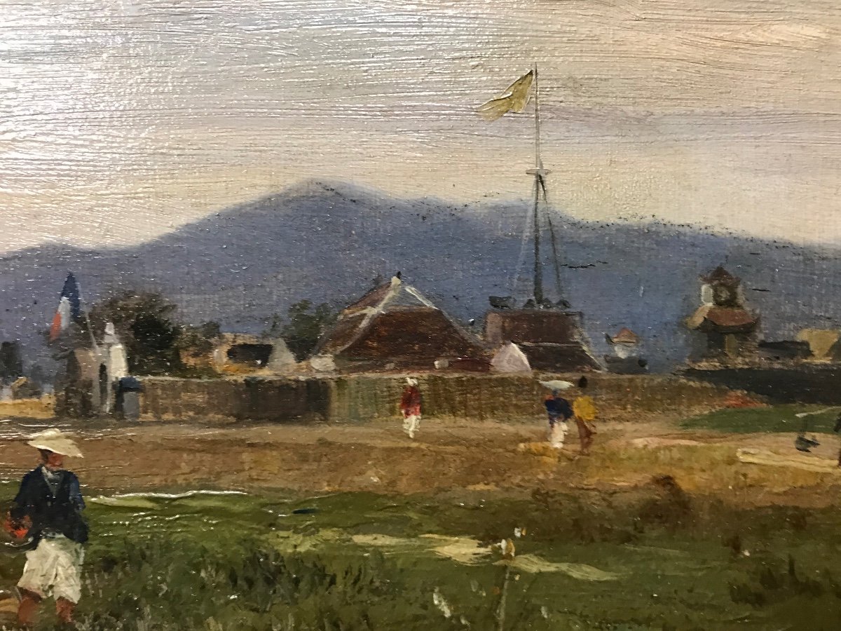 Vue De La Citadelle De Hué- Gaston Roullet - Vietnam - Indochine-photo-2