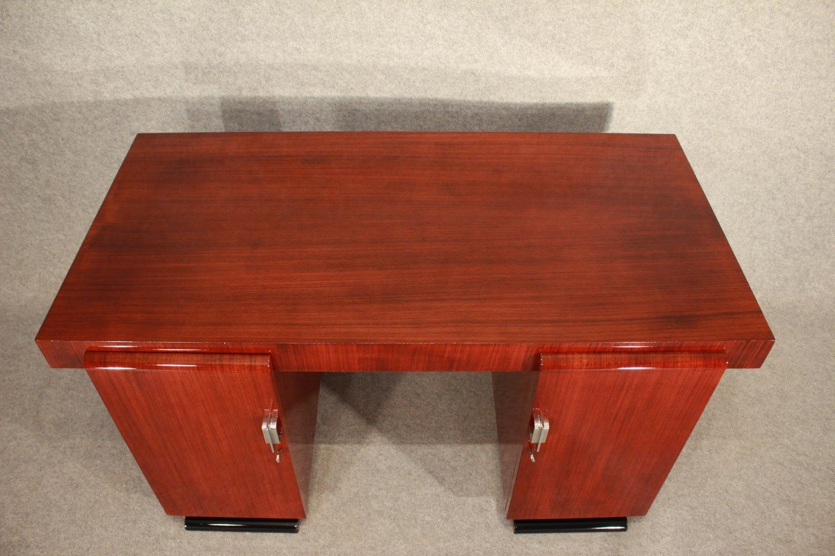 Bureau Art Déco Vers 1930 En Palissandre De Madagascar-photo-7