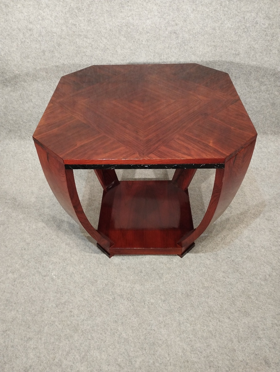 Art Deco Coffee Table Circa 1930 In Rosewood 