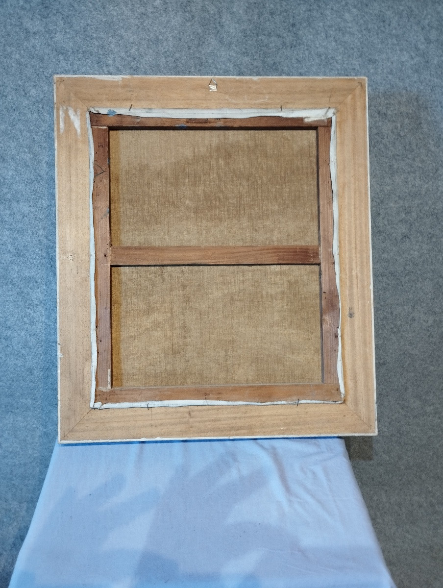 Adrien de Chanteloup (1907-1988)  huile sur toile, milieu du XXème siècle-photo-4