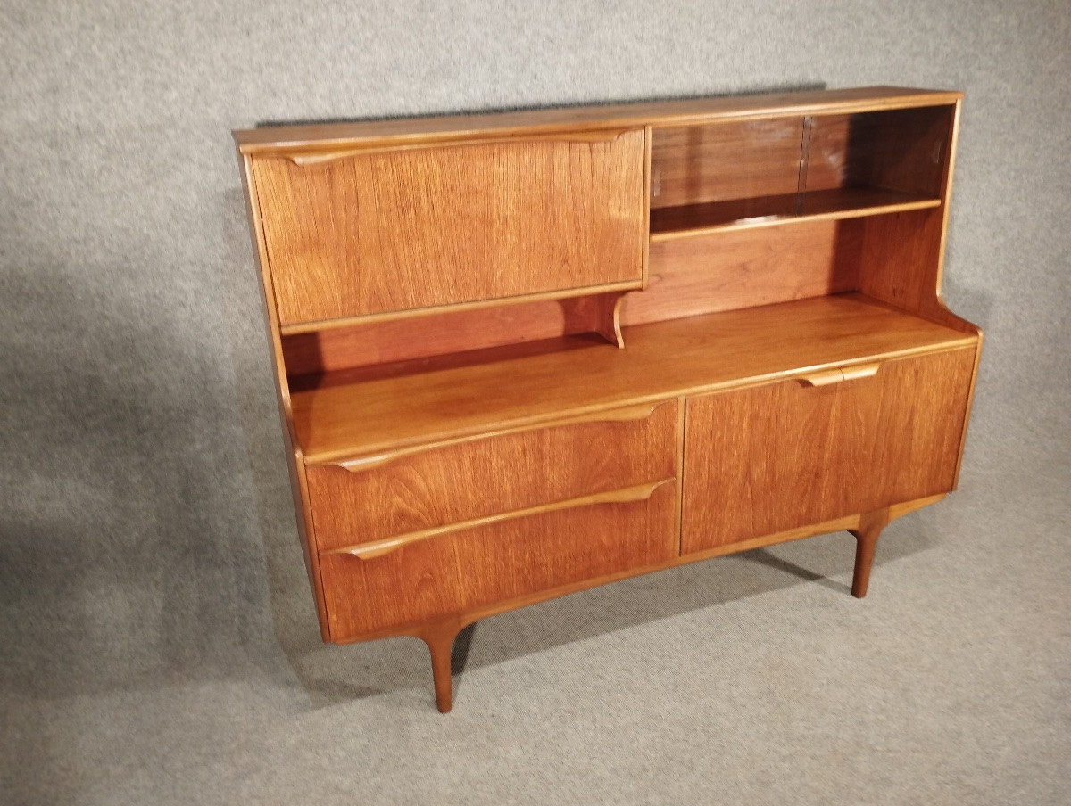 Scandinavian-style Teak Sideboard From The 1960s, Signed Sutcliffe Todmorden-photo-2