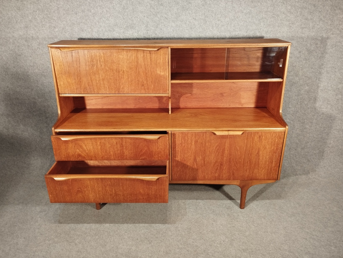 Scandinavian-style Teak Sideboard From The 1960s, Signed Sutcliffe Todmorden-photo-2