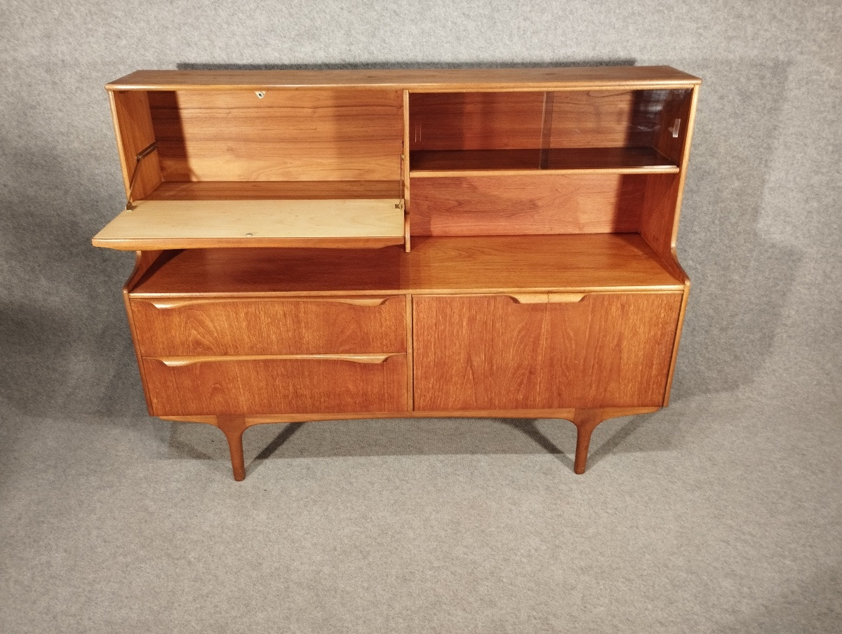 Scandinavian-style Teak Sideboard From The 1960s, Signed Sutcliffe Todmorden-photo-4