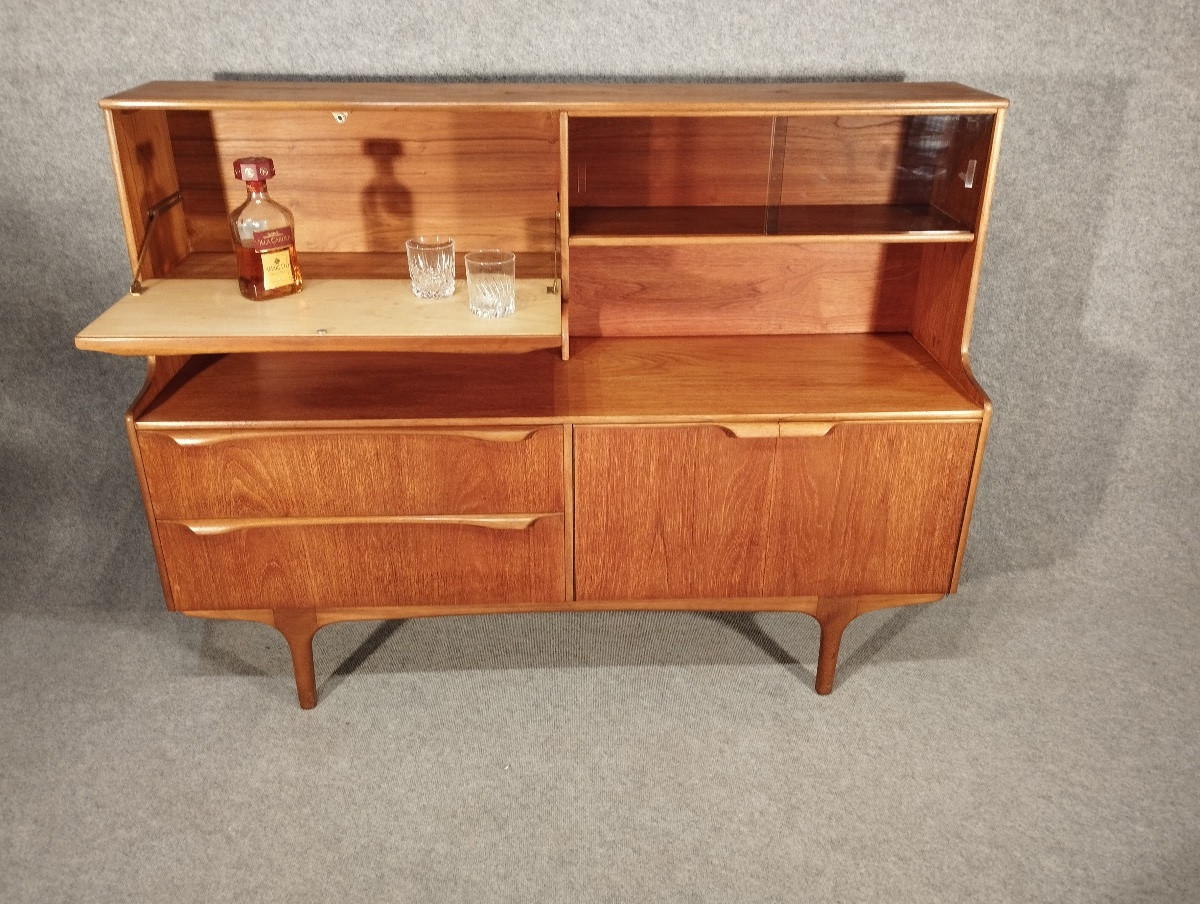 Scandinavian-style Teak Sideboard From The 1960s, Signed Sutcliffe Todmorden-photo-6