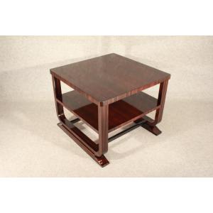 Art Deco Coffee Table Circa 1930 In Macassar Ebony