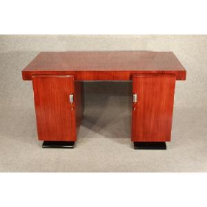 Bureau Art Déco Vers 1930 En Palissandre De Madagascar