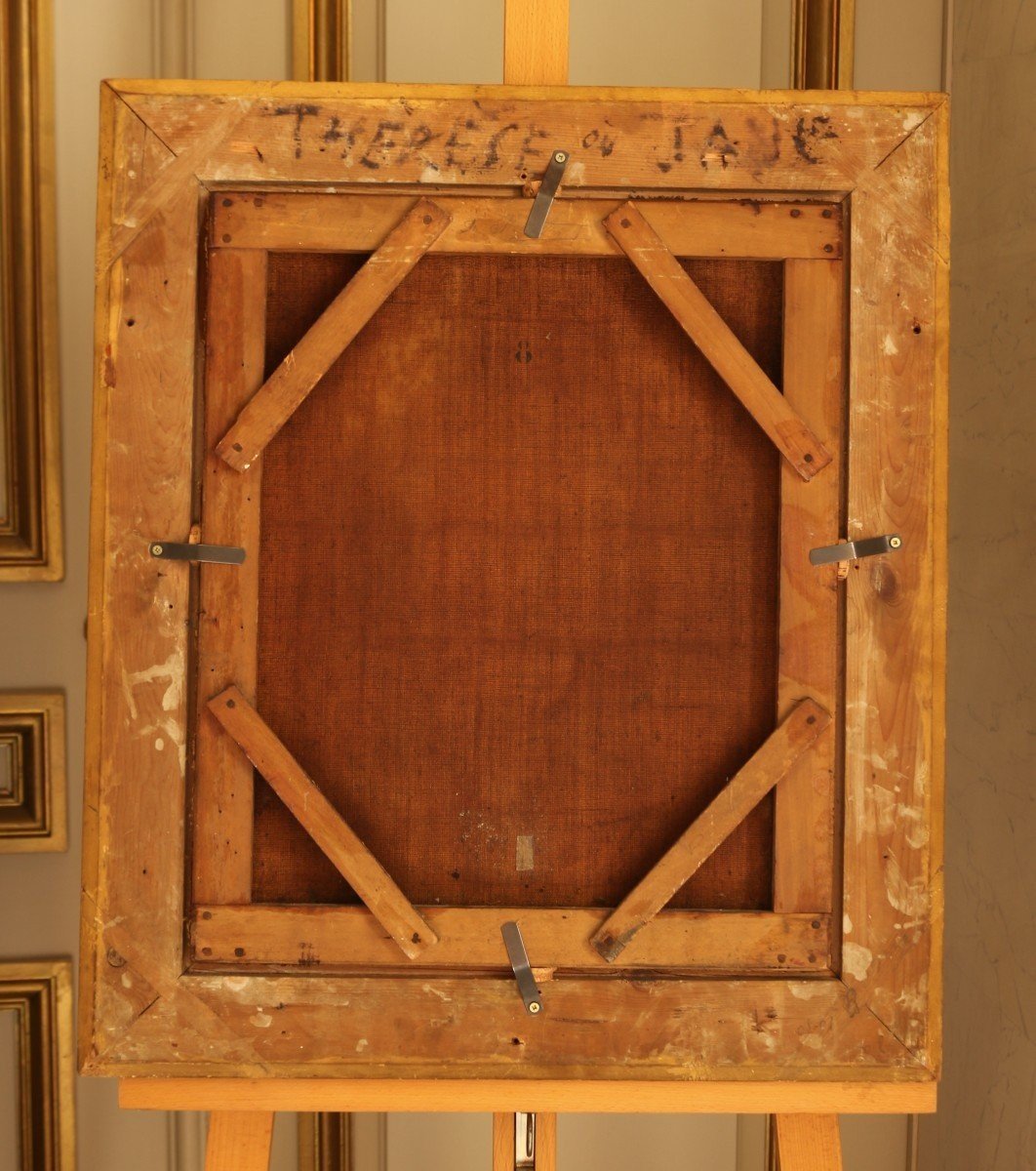 Portrait De Dame En Diane Chasseresse - 1ère Moitié Du XIXème Siècle (1828)-photo-6