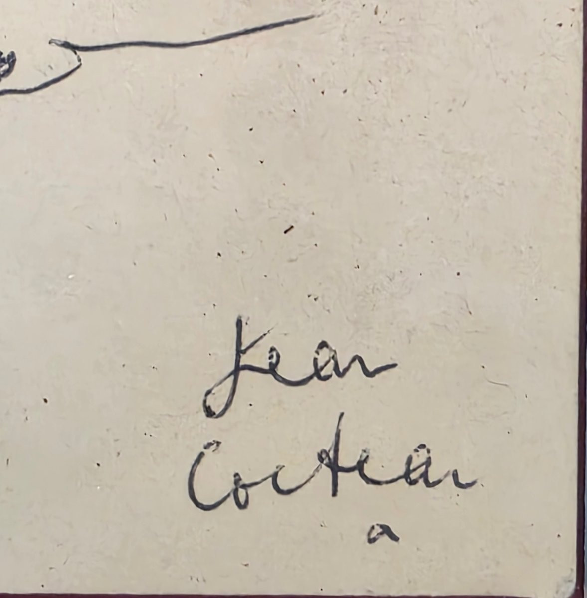 Dessin Original de Jean COCTEAU-photo-3