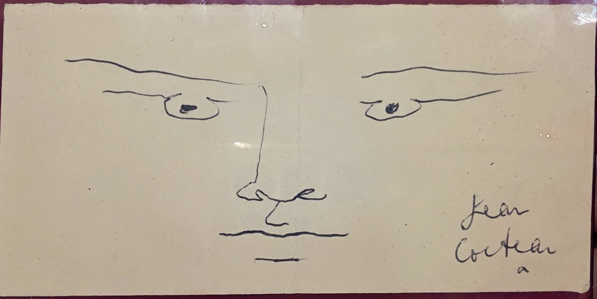 Dessin Original de Jean COCTEAU-photo-4