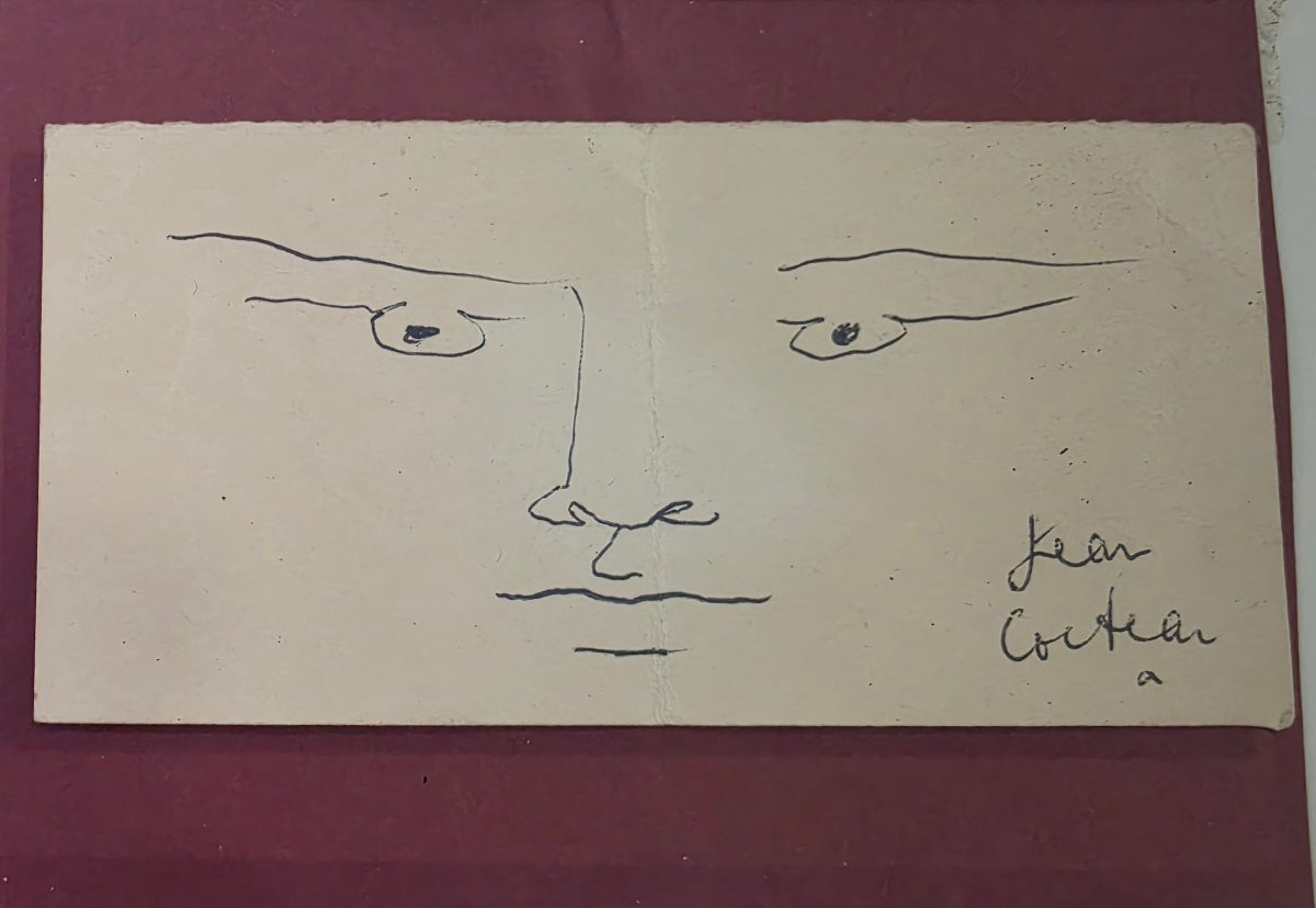 Dessin Original de Jean COCTEAU-photo-8