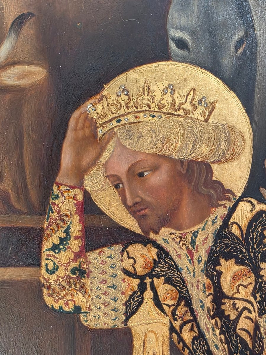 Gentille de Fabiano (d'après) L'adoration des mages-photo-1