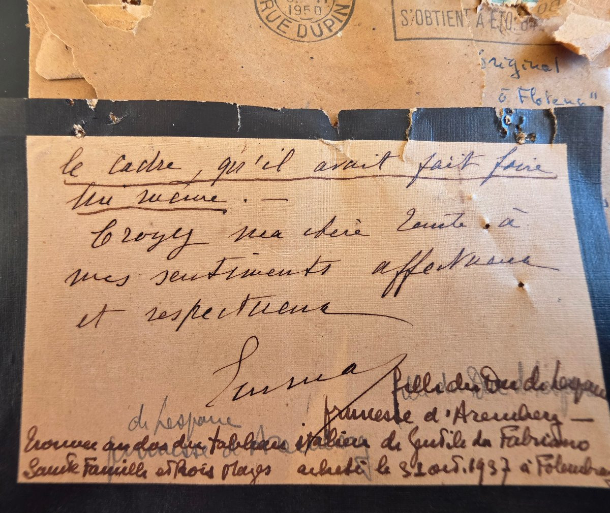 Gentille de Fabiano (d'après) L'adoration des mages-photo-8