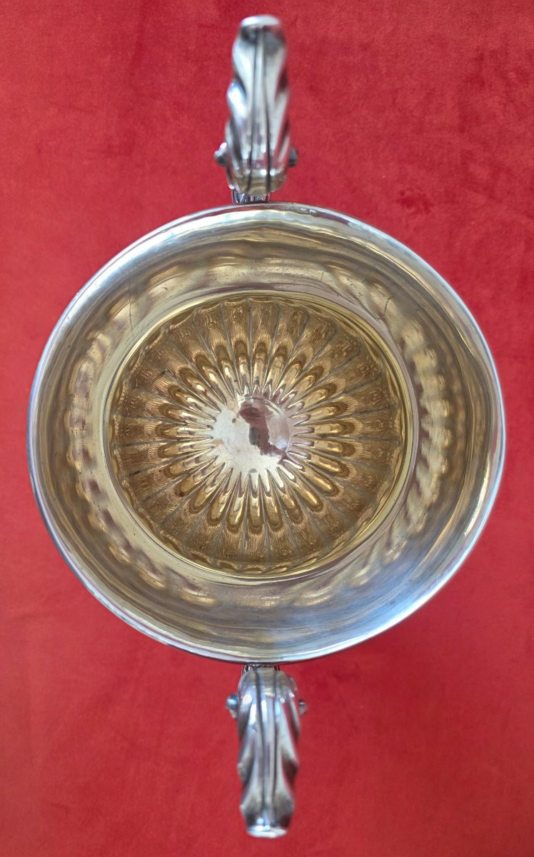 ​Vase d'Apparat en Argent Massif Édimbourg 1764 - James McKnight - 1264g-photo-4