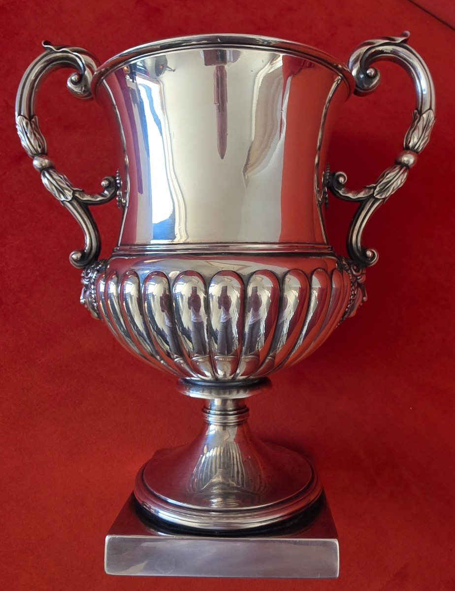 ​Vase d'Apparat en Argent Massif Édimbourg 1764 - James McKnight - 1264g