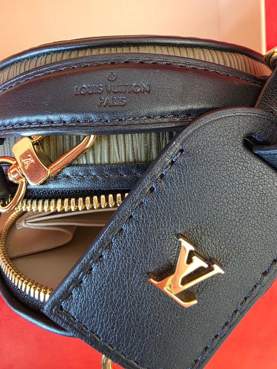 Louis Vuitton sac Epi Mini Boite Chapeau Kaki full set-photo-3