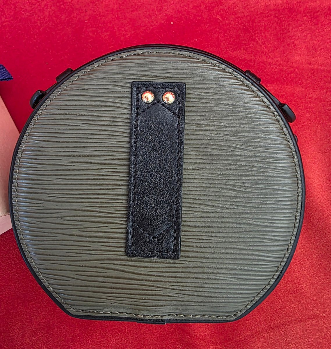 Louis Vuitton sac Epi Mini Boite Chapeau Kaki full set-photo-4