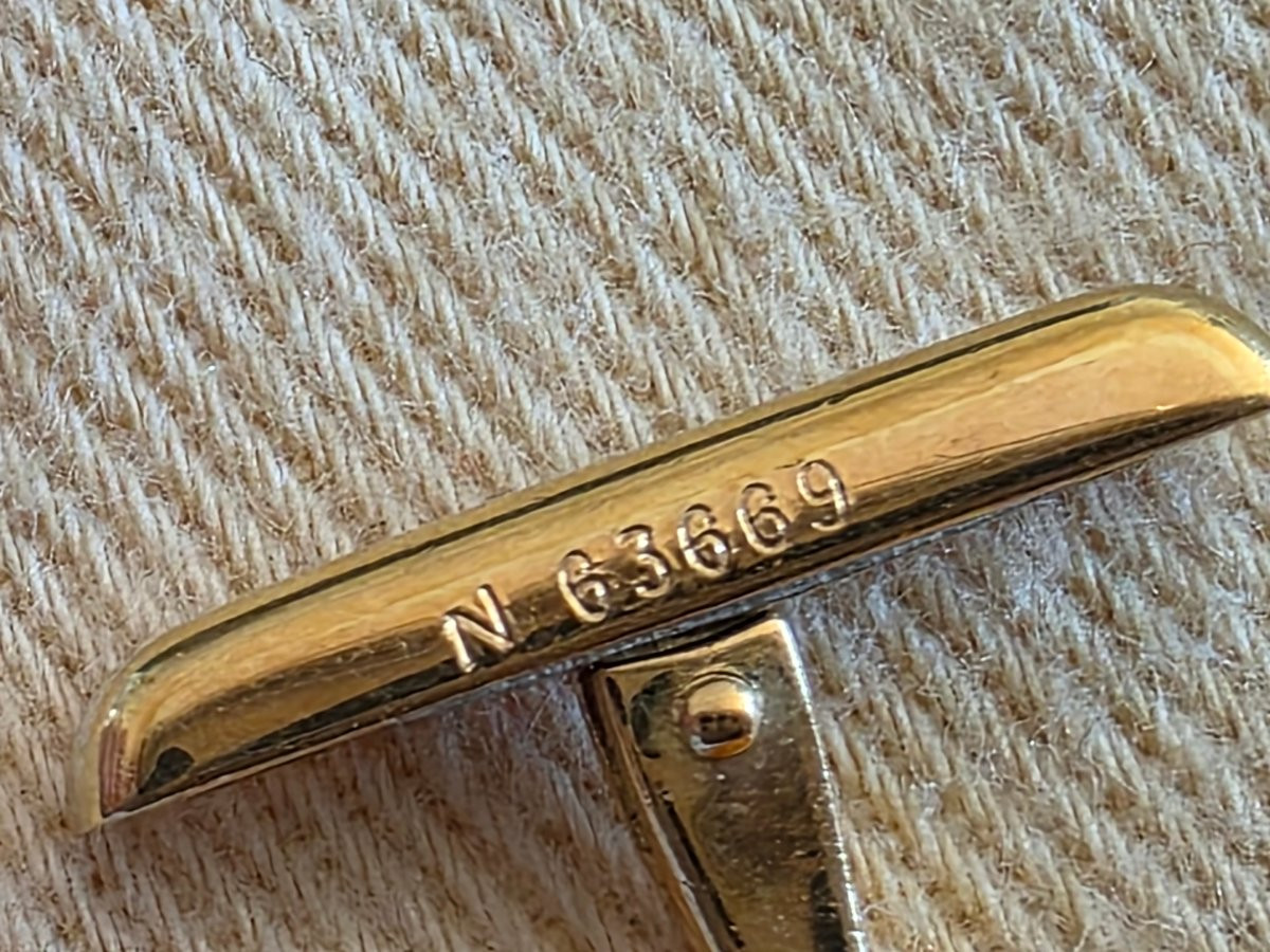 Pair Of Cartier Cufflinks, Signed By The Prestigious Maison Cartier-photo-2