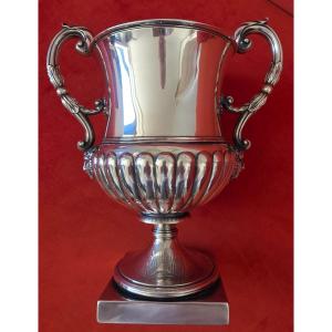 ​Vase d'Apparat en Argent Massif Édimbourg 1764 - James McKnight - 1264g