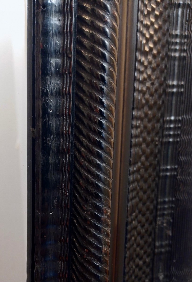 Grand Miroir Hollandais Vers 1700-photo-4