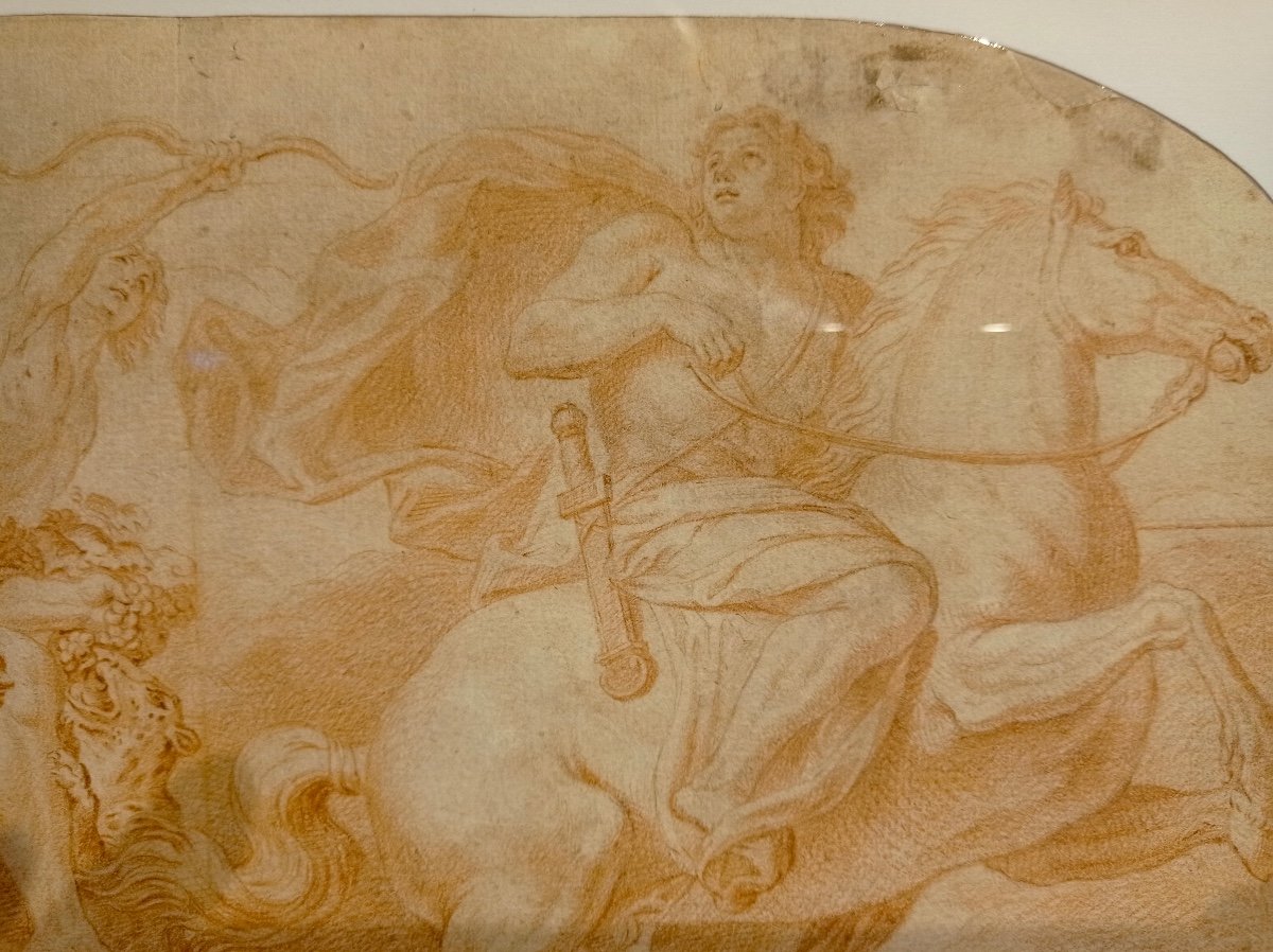 Early 18th Century Drawing, Ceiling Project-photo-4