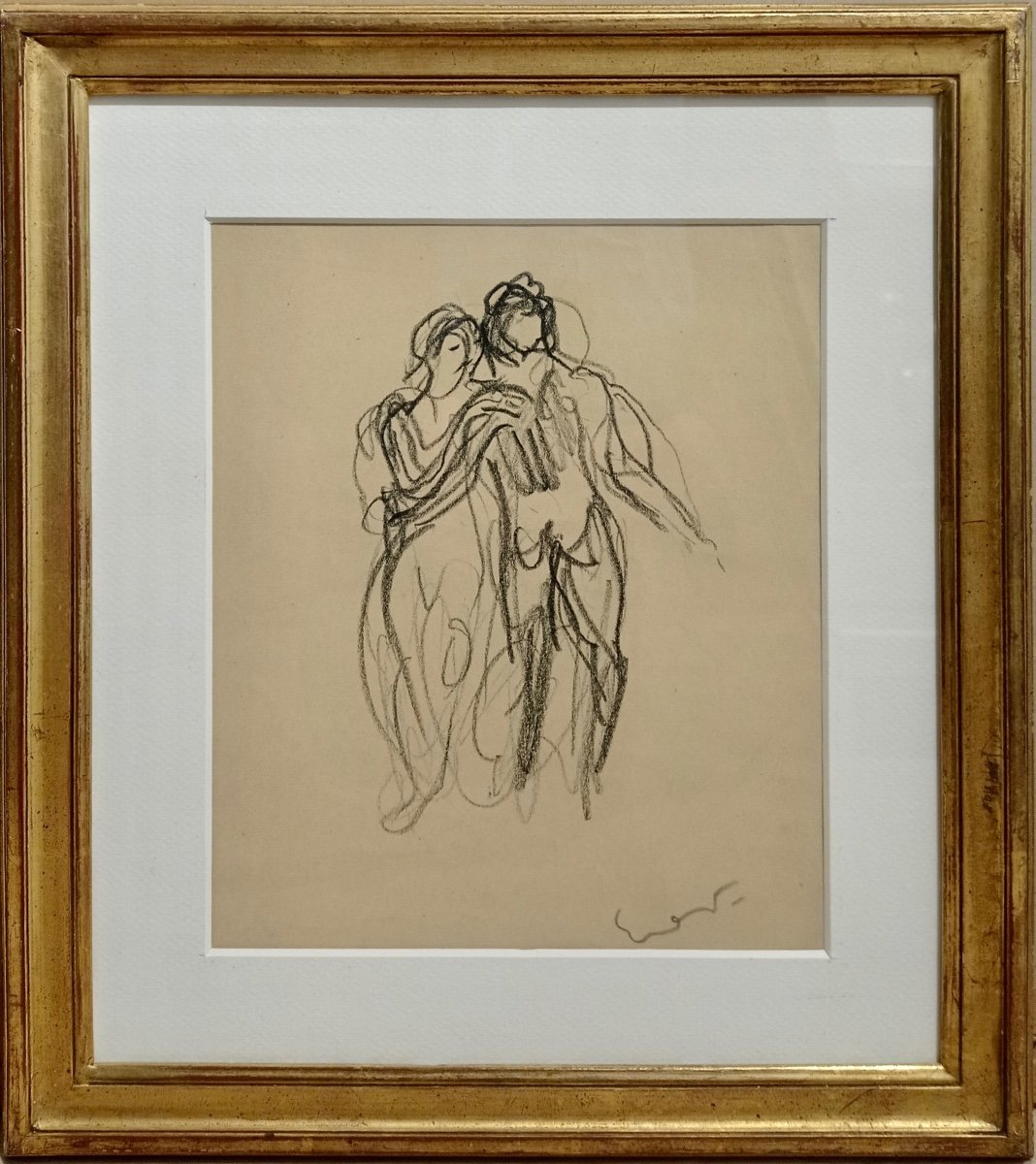 Emile Othon Friesz (1879-1949), Drawing On Paper.