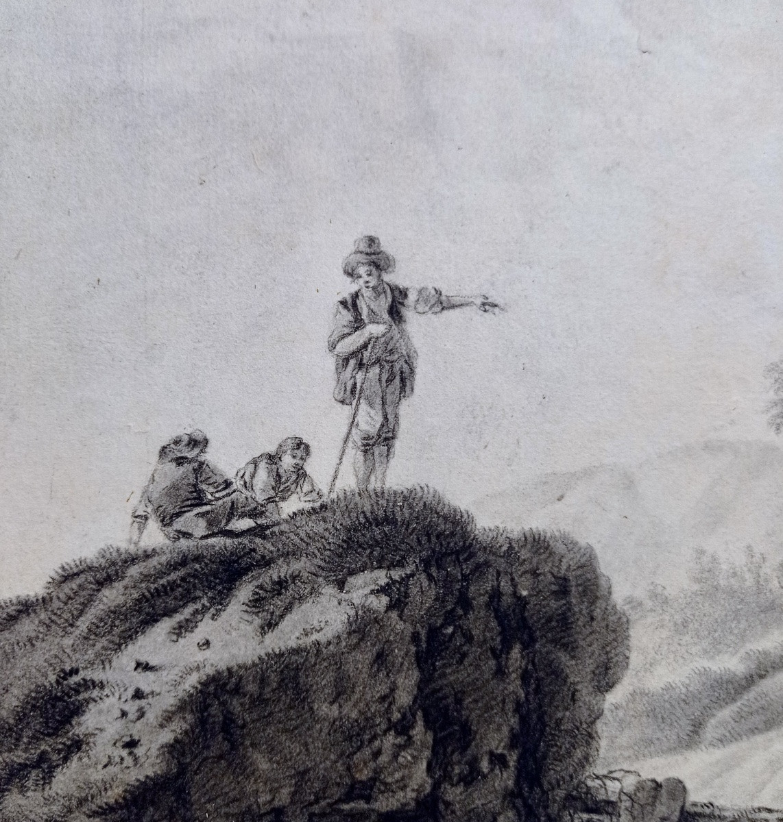 Ecole Fran&ccedil;aise 18&egrave;me si&egrave;cle, proche de Jean Baptiste Pillement (1728-1808)-photo-4