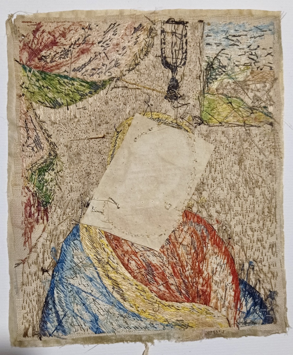 Lot Of 5 Embroideries From The Late 17th And 18th Centuries-photo-3
