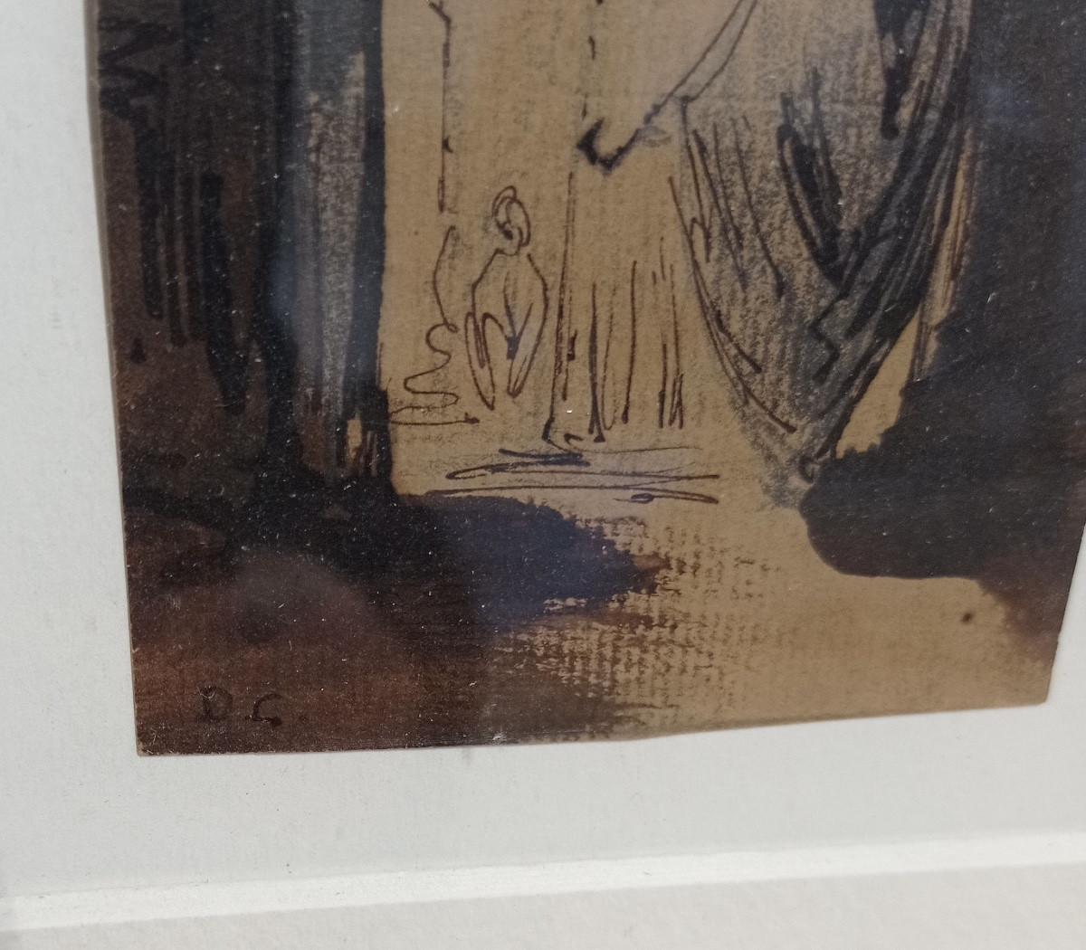 Alexandre Gabriel Decamps (1803-1860) "smoker In The Casbah"-photo-4