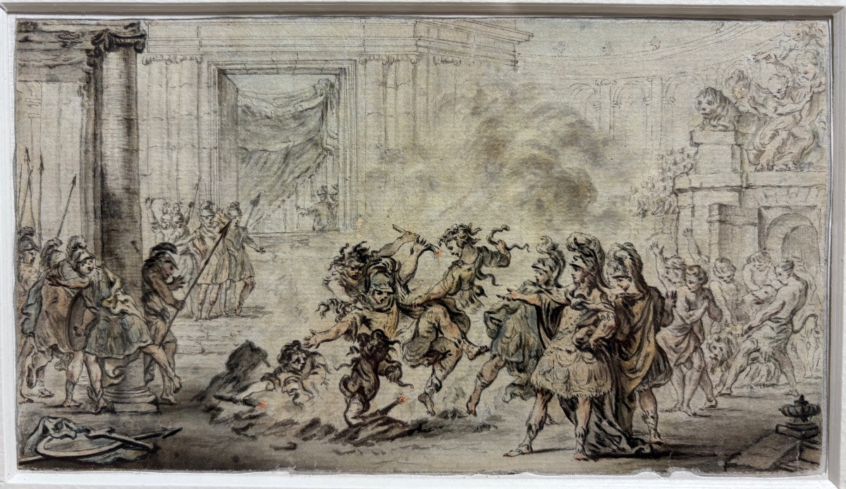 18th-century French School, The Death Of Damocles-photo-1
