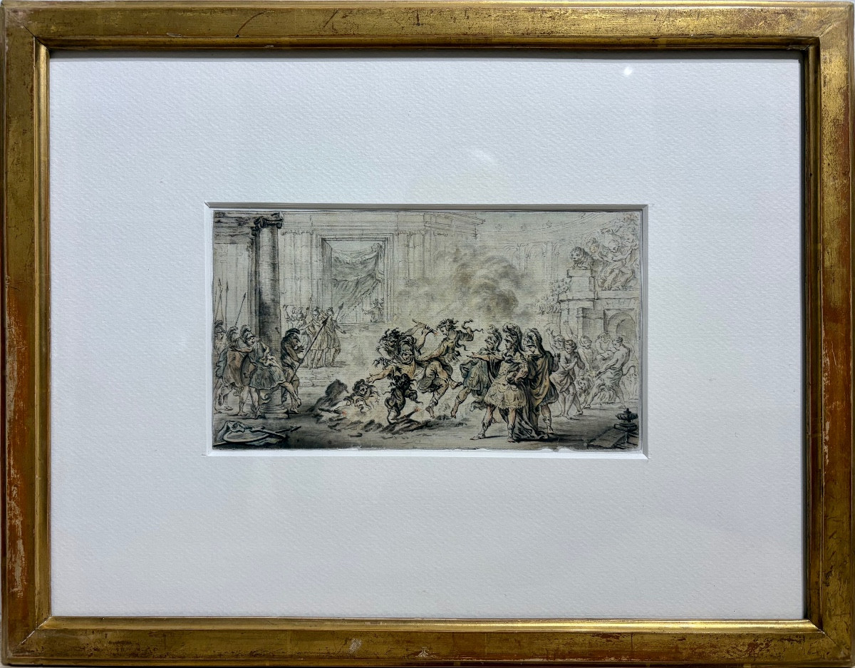 18th-century French School, The Death Of Damocles