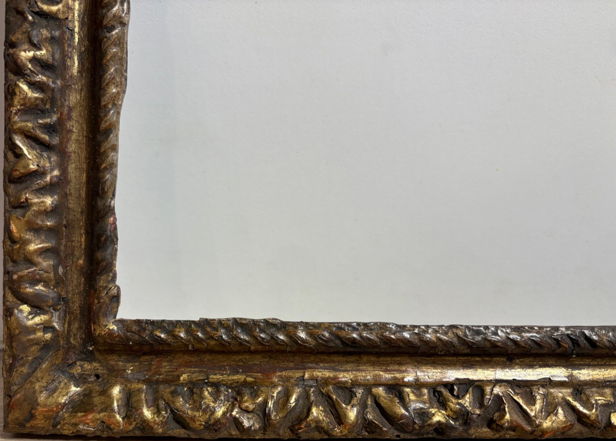 Cadre Ancien Louis XIII, 17ème Siècle.-photo-2