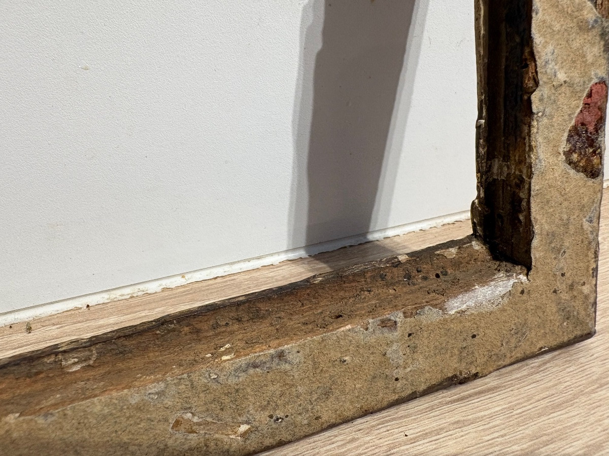 Cadre Ancien Louis XIII, 17ème Siècle.-photo-6