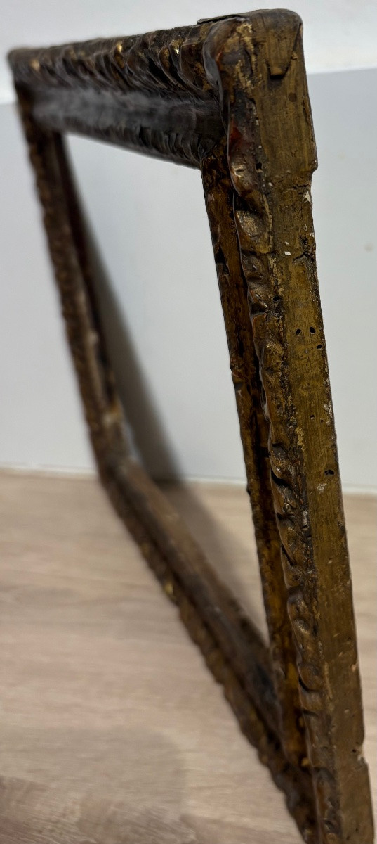 Cadre Ancien Louis XIII, 17ème Siècle.-photo-7
