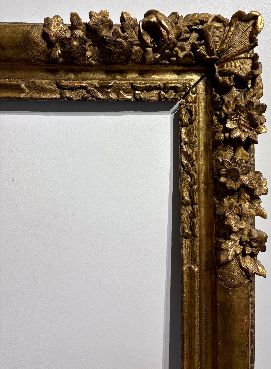 Large Antique Frame, France, 17th Century-photo-2