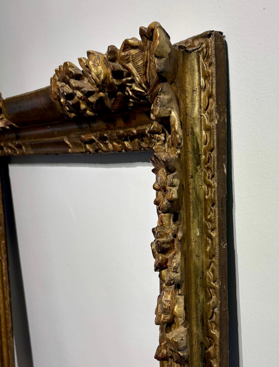 Large Antique Frame, France, 17th Century-photo-6